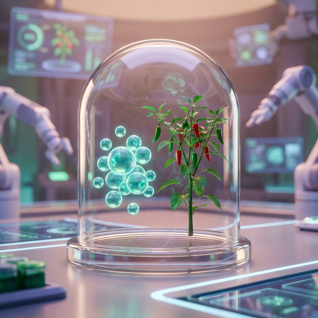 The Effect of Zinc Oxide Nanoparticles on Growth of Sweet Chilli